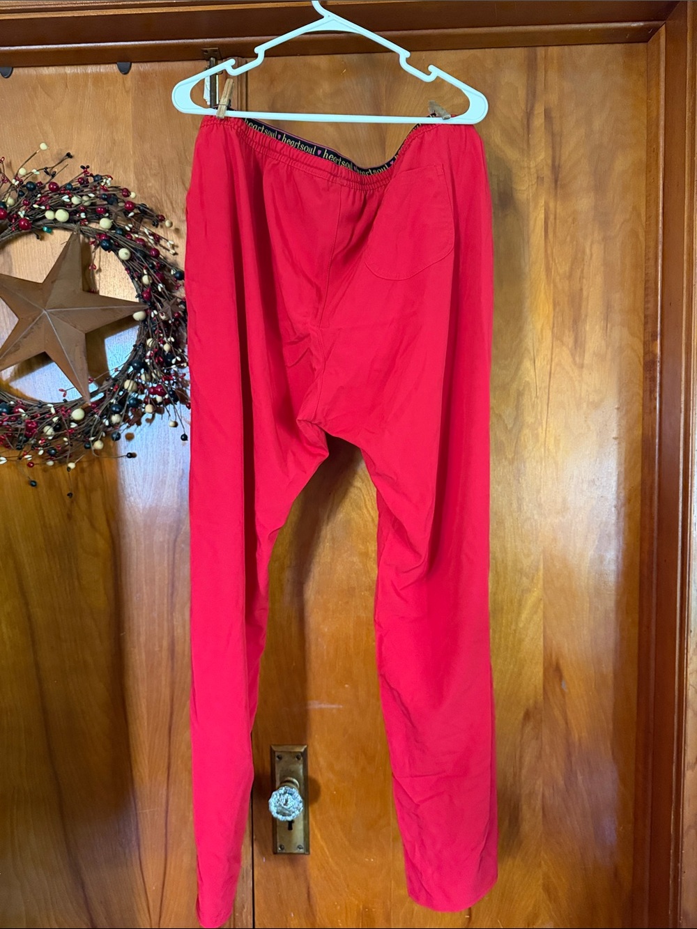 Red scrub pants - Picture 2 of 2